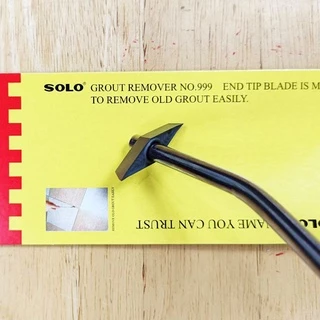 SOLO ที่ขูดยาแนว ขูดร่องยาแนว โซโล ใช้สำหรับขูดร่องกาวยาแนวกระเบื้อง GROUT REMOVER NO.999 เครื่องขูดร่องยาแนว