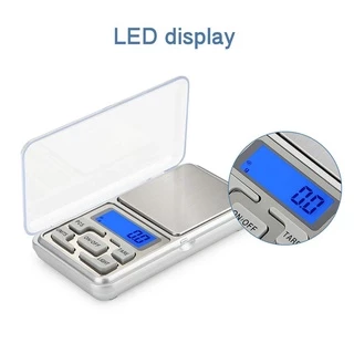 Kiprun mini Digital Scale, 0.01x500g Increment ดิจิตอลอิเล็กทรอนิกส์ mini แบบพกพาเครื่องชั่งน้ําหนักสําหรับเครื่องประดับในครัว