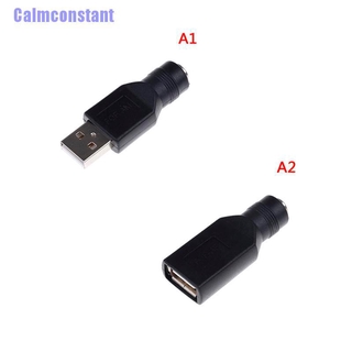 Calmconstant 5 V 5 . 5x2 . 1 มม. Dc Usb 2 0 ถึง Usb ตัวผู้ /