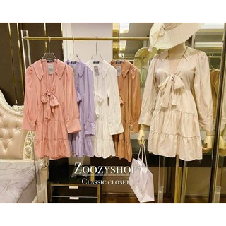 มินิเดรส ป้าย zoozy shop น่ารักๆ