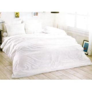 ชุดเครื่องนอน ชุดผ้าปู สีพื้น – สี White (ไม่รวมผ้านวม)  