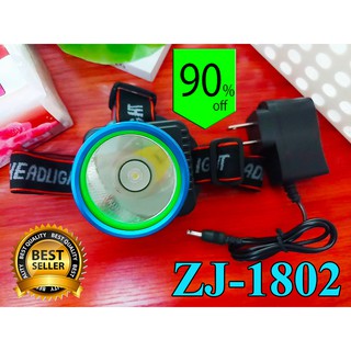 ไฟฉายคาดหัว LED Headlamp zj-1802