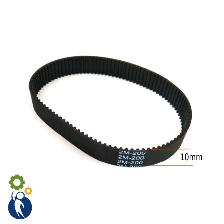 เข็มขัด 2GT-200-10mm (กว้าง 10mm)