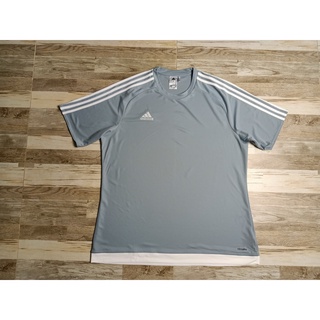 เสื้อ ADIDAS CLIMALITE  แขนสั้น สีเทา