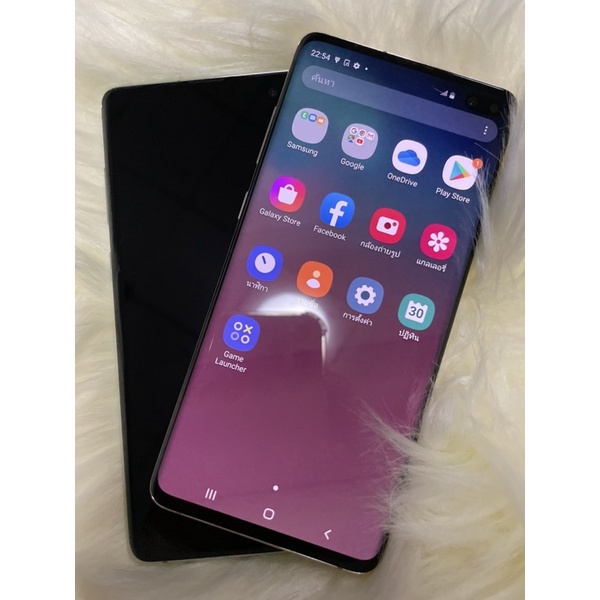 S amsung S10 s10plus 8/128 เครื่อง ศูนย์จอมือสองไทยไม่ไหม้