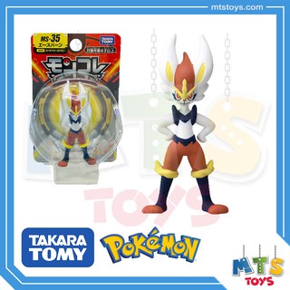 **MTS Toys**Takara Tomy Pokemon : Moncolle MS-35 Cinderace ของแท้จากญี่ปุ่น