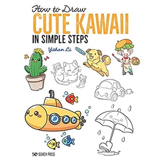 How to Draw Cute Kawaii in Simple Steps (How to Draw) หนังสือภาษาอังกฤษมือ1(New) ส่งจากไทย