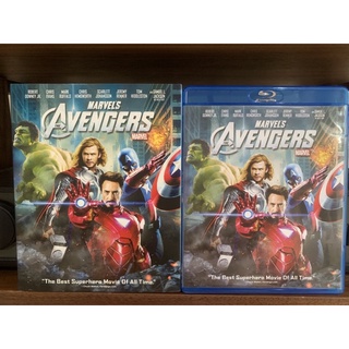 Blu-ray แท้ The Avengers ภาค 1 ปกสวม หายาก มีเสียงไทย บรรยายไทย #รับซื้อบลูเรย์แท้มือสอง