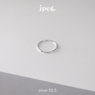 (silver) simple ring