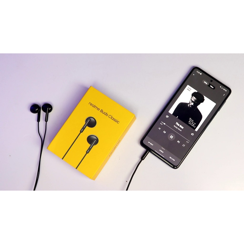 หูฟัง Realme Buds Classic เสียงดี ใส่สบายหู Jack 3.5 mm #6