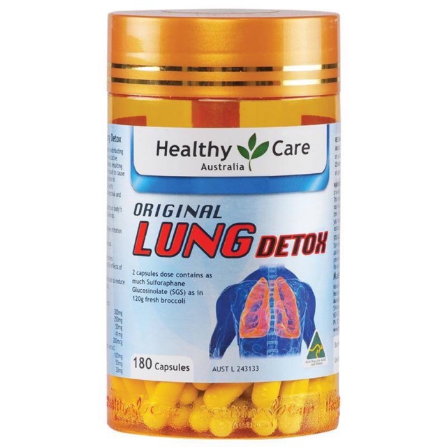วิตามิน Healthy Care สูตร Lung Detox (สินค้า pre-order)