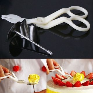 Icing Piping Nozzle Scissors Flower Stand Nail Cake Decorating Tools 4Pcs/Set