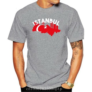 เสื้อผ้าผชเสื้อยืดลําลอง แขนสั้น พิมพ์ลาย Istanbul เหมาะกับของขวัญ แฟชั่นคลาสสิก สําหรับผู้ชายS-5XL