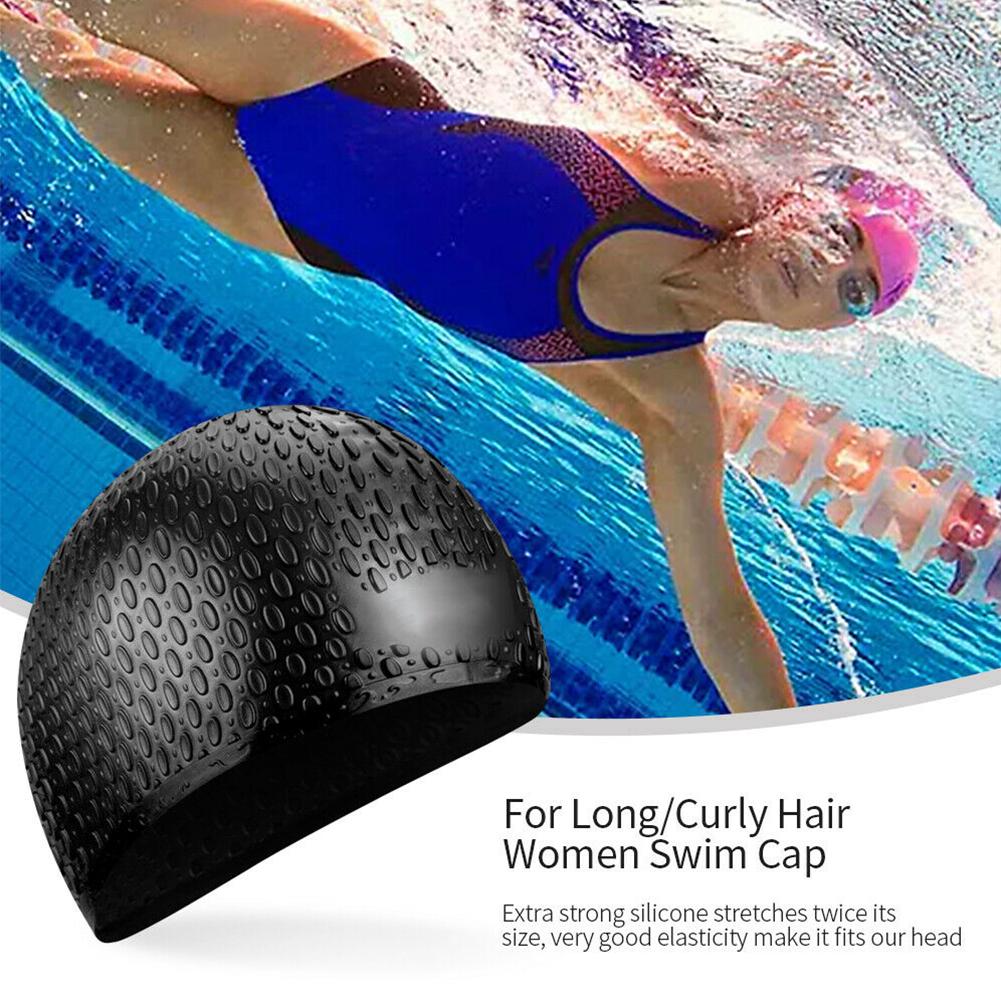 women's swim caps waterproof