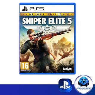 [พร้อมส่ง]Playstation: Sniper Elite 5 Deluxe Edition (UK Z2 ENG/CH/KR/JP) แผ่นเกม สำหรับ PS4 &amp; PS5