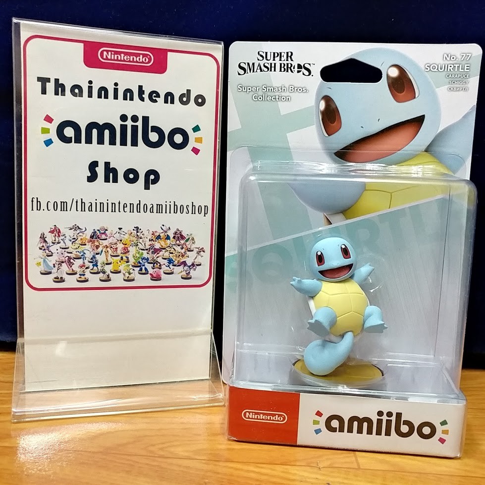 (ใช้โค้ดคุ้มได้) amiibo Squirtle (Zenigame) Pokemon (Super Smash Bros.)