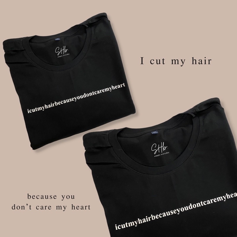 เสื้อยืด i cut my hair*☺︎︎|sherbet.teeshop