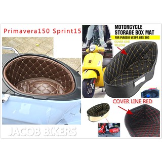 Vespa SPRINT 150 PRIMAVIRA GTS 300 กล่องเก็บของ สําหรับติดเบาะนั่งด้านในรถยนต์