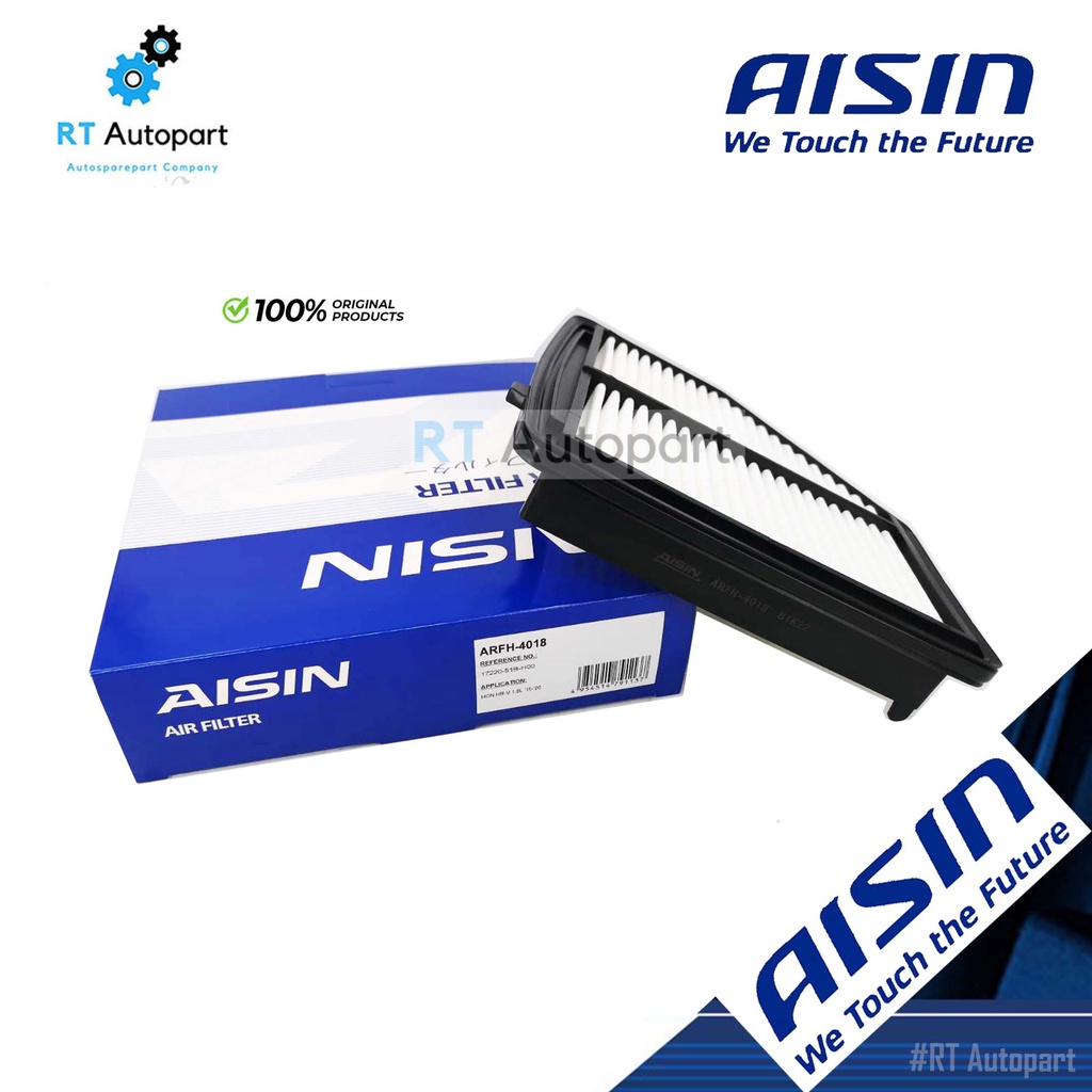 Aisin กรองอากาศ Honda HRV ปี15-21 / HR-V R18Z1 / ARFH-4018 / 17220-51B-H00