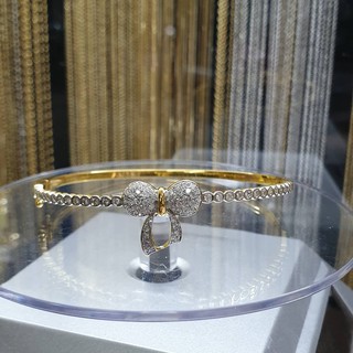 กำไลโบว์ เพชร Round Brilliant 75/0.73 ct.