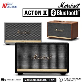 Marshall ลำโพงบลูทูธ - ACTON II BLUETOOTH ประกันศูนย์ 1 ปี จัดส่งฟรี