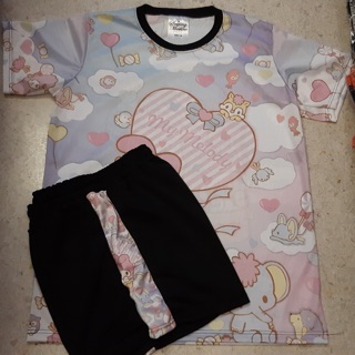 เซทกางเกงขาสั้น &amp; เสื้อ ลาย My Melody