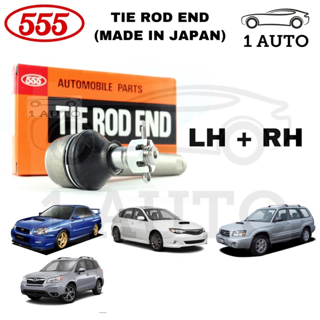 555 TIE ROD END SUBARU FORESTER SH FORESTER SG IMPREZA WRX GDB GH8 LEGACY BP5 BL5