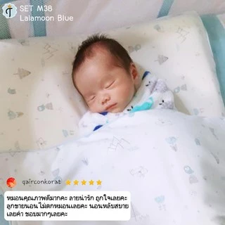The BabyBless หมอนหัวทุยแรกเกิด ถึง 5ขวบ ป้องกันหัวแบนจากต้นเหตุ ระบายอากาศดีลดเหงื่อ กันกรดไหลย้อน