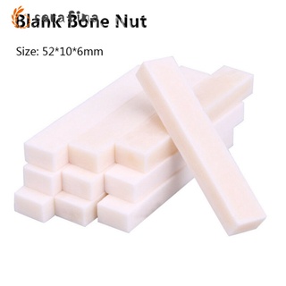 Serahina  Blank Bone Nut Handmade for LP Folk Classical Electric Acoustic Guitar