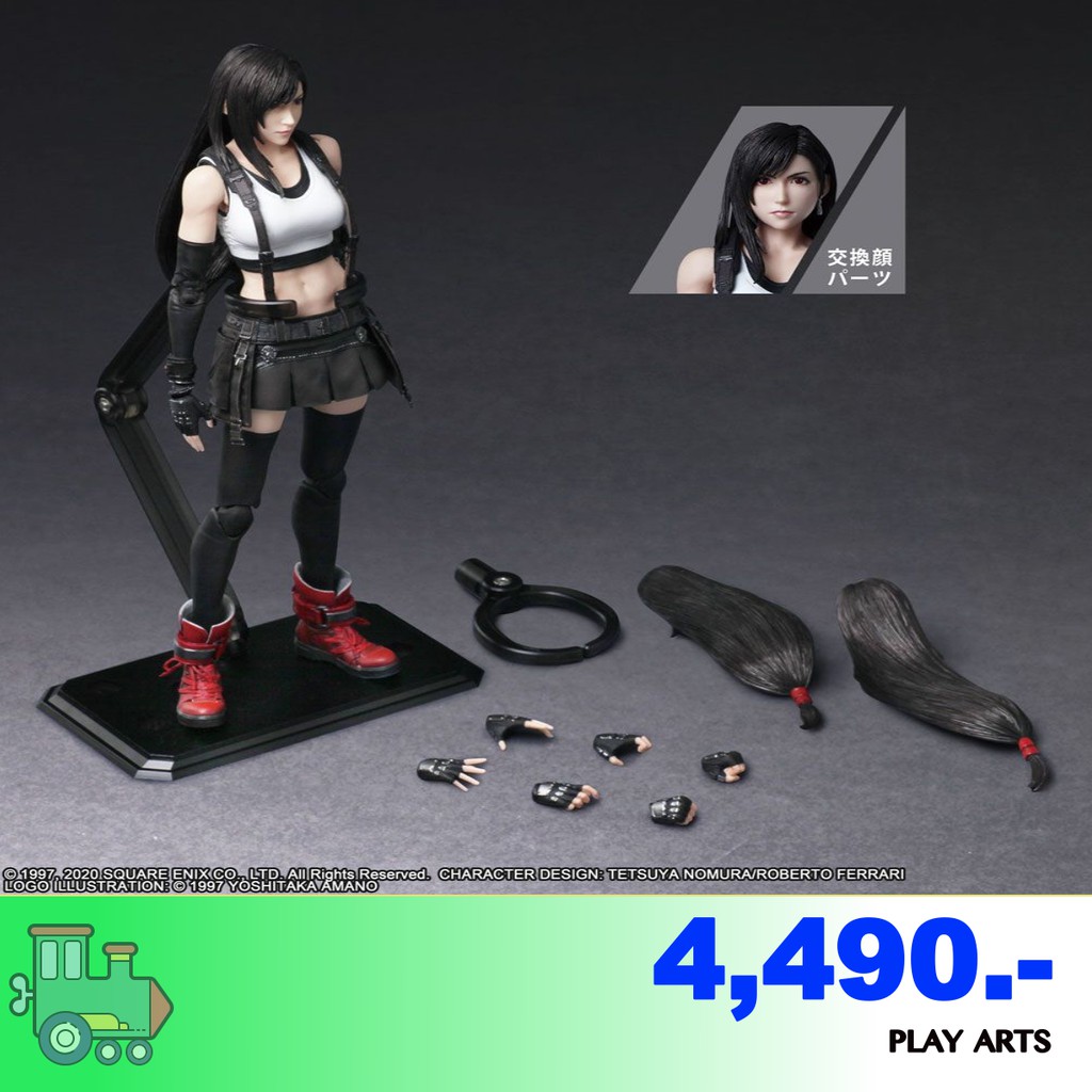 final fantasy vii remake play arts kai tifa lockhart