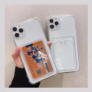 เคสโทรศัพท์มือถือซิลิโคน TPU กันกระแทก พร้อมช่องใส่บัตร infinix smart 6 hd
