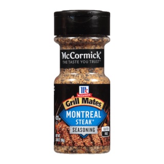 แม็คคอร์มิค กริลล์ เมท มอนทรีออล เครื่องปรุงสำหรับสเต็ก 96 กรัม - Grill Mates Montreal Steak Seasoning 96g McCormick