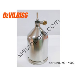 KG-400C Devilbliss Gravity Side Cup ถ้วยกาพ่นสี stainless steel