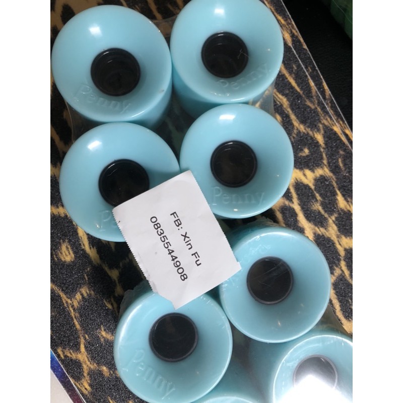 ล้อสเก็ตบอร์ด Penny wheels 60X45mm 80A  จัดส่งจากภูเก็ต surf skateboard wheels light blue skateboard