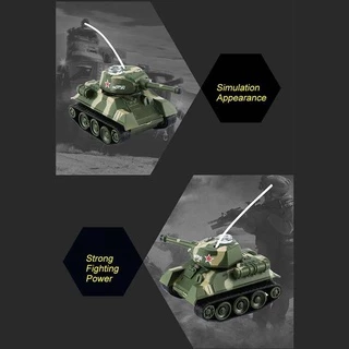 RC รีโมทคอนโทรลถังของเล่น Mini รุ่นทหาร Battle Tank วิทยุควบคุม Hobby Boy ของเล่นเด็กเด็กของขวัญ