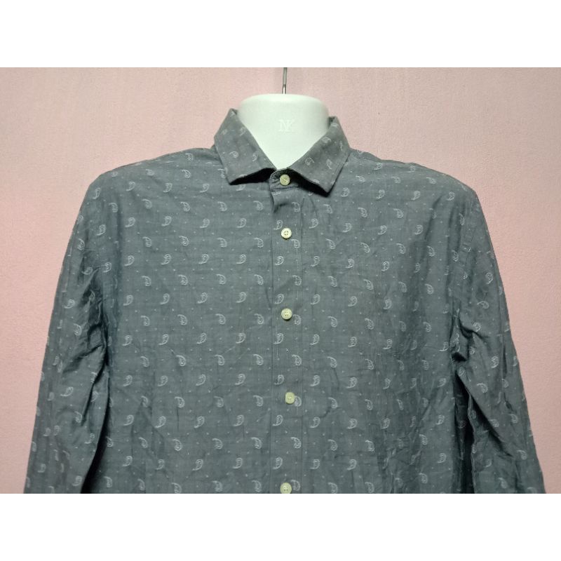 เสื้อเชิ้ตแขนยาว แบรนด์ DOCKERS เสื้อผ้ามือสอง