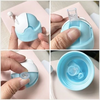 ฝาหลอดดื่มคอกว้างพร้อมหลอดซิลิโคนออกแบบมาเป็นพิเศษหลอดนิ่มดูง่ายไม่ดูดไม่ไหลป้องกันการสำลักคว่ำไม่หก