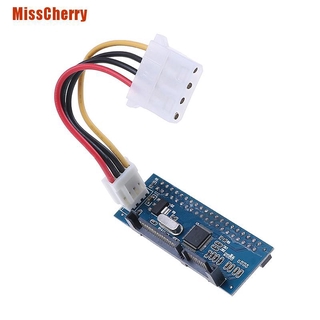 (Misscherry) อะแดปเตอร์การ์ด 40 - Pin 40 Pin Ide Female To Sata 7 + 15 Pin 22 - Pin