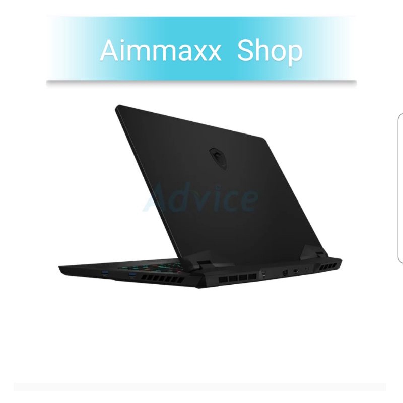 Notebook MSI Vector GP66 12UGS-082TH (Black)