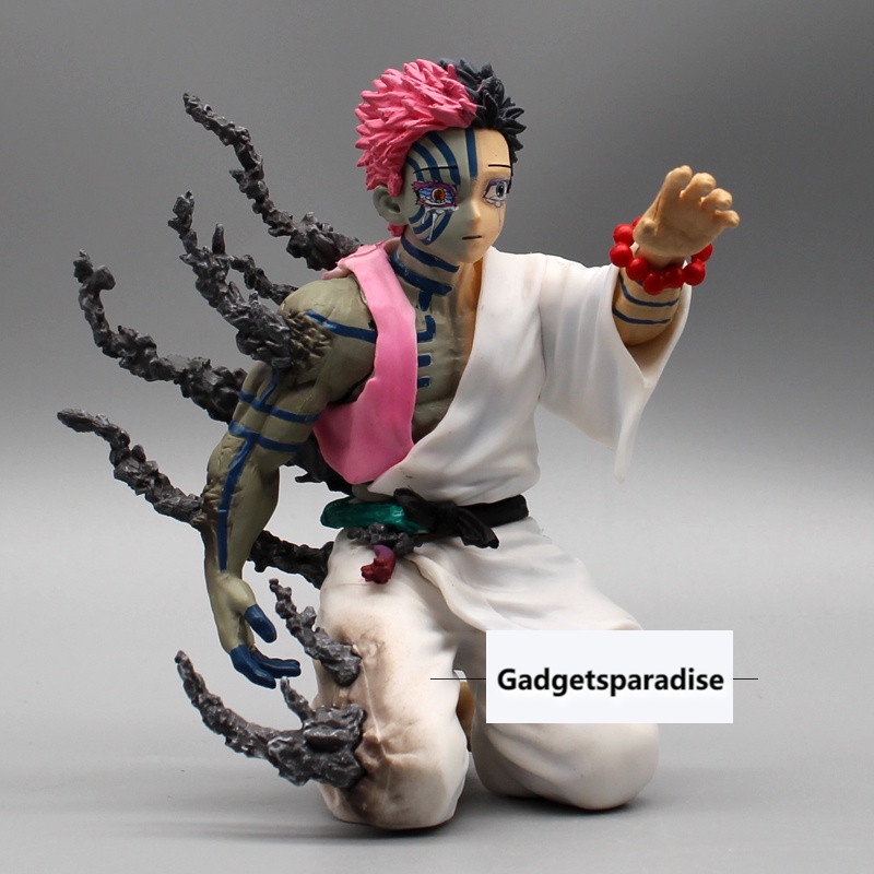 17 ซม. Demon Slayer Akaza อะนิเมะ PVC Action Figure