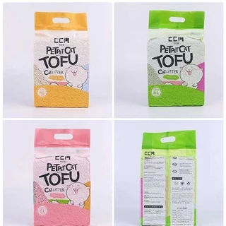 PP A10 ทรายแมวเต้าหู้ ออร์แกนิค100% ผลิตจากกากถั่วเหลืองธรรมชาติ ทรายแมว Cat Litter 6L ทรายแมวเต้าหู้ ทรายเต้าหู้