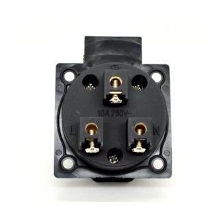 ปลั๊กกันน้ำ ปลั๊กนิรภัย IP44 มารตฐาน CE วัสดุเกรดA เซฟตี้ปลั๊ก ปลั๊ก AC 220V 10A 3 ขา แบบมี เซฟตี้ ปลั๊กยึดแท่น