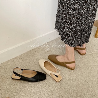 Ballerina flat mules shoe #preorder