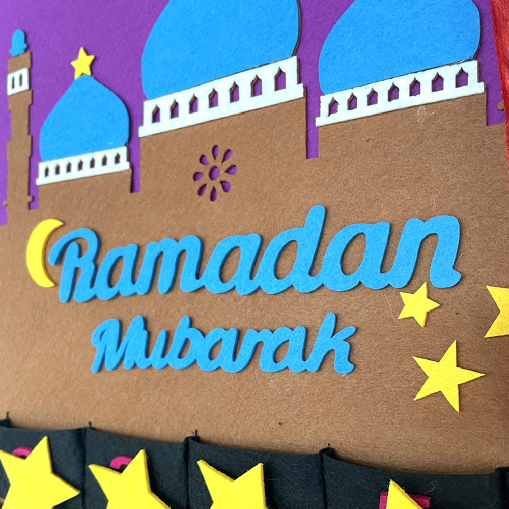 Forever 2021 Ramadan Mubarak Advent Calendar Party Decorations Supplies Eid Countdown Calendar 30 Days Hanging Felt Kids Gifts Muslim Balram À¸¥à¸à¹à¸«à¸¥ À¸­ 102