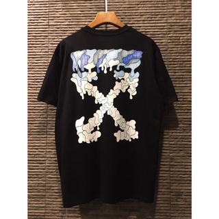 เสื้อ OFF-WHITE MARKER T-SHIRT Over การันตีความเหมือนที่สุดให้เลยถ่ายสดจากสินค้าจริง100% Size S - XL