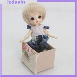 JoyDIY  1/8 BJD Dolls Short Wig Beige Hair For MSD DZ SD DIY Making Accessories