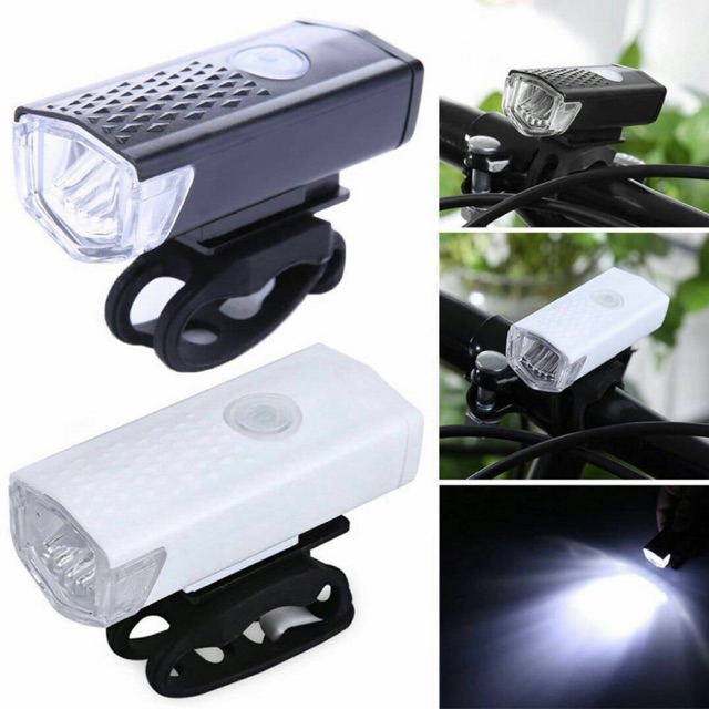 Giyo - ไฟจักรยาน ไฟหน้า แบบชาร์ตUSB LED /0138-0139