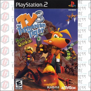 PS2: Ty 3 The Tasmanian Tiger - Night of the Quinkan (U) [DVD] รหัส 1294