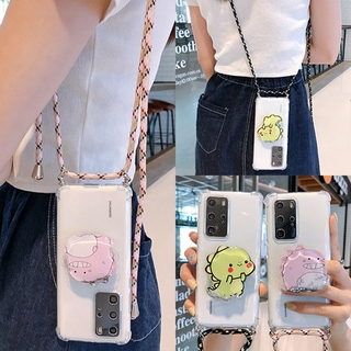 xiaomi poco X3 NFC Note10 lite เคสโทรศัพท์ Redmi Note9s Note8 Note9 Pro MAX Note5 Note6 Note7 Cute Cartoon Duffy Bear สี่มุม ป้องกันการตก TPU พร้อมสายสะพาย soft case เคสป้องกัน