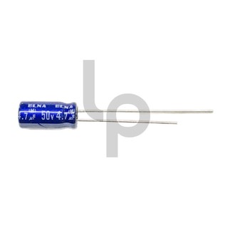 คาปาซิเตอร์ อิเล็กทรอไลท์ 4.7uf 50V